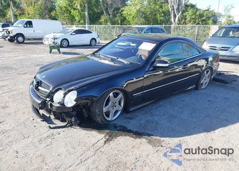 2004 Mercedes-Benz Cl 600 z USA, uszkodzony, nr VIN WDBPJ76J74A040286